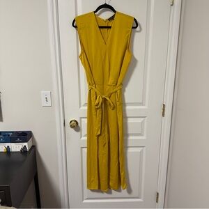 Dynamite Mustard Jumpsuit